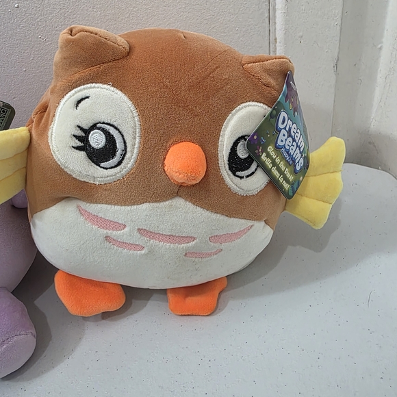 Dream Beams: Set Of 3 Animals Plush Dolphin, Koala, Reindeer Toys New With Tags - Picture 3 of 6